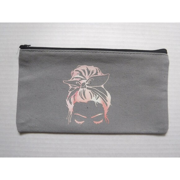 Canvas Make-up / Toiletry Bag - Picture 1 of 2